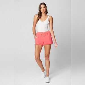 Women's Summer M Shorts Take Me There Shorts Coral Peach Size Med NWT